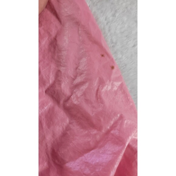 C'est Toi Pink Iridescent Windbreaker Jacket w/ Pockets Women's Small Y2K Sporty - Picture 6 of 12